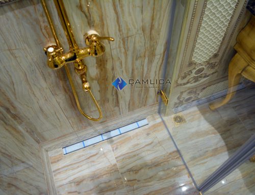 Altın Sarısı Banyo Dekorasyonu